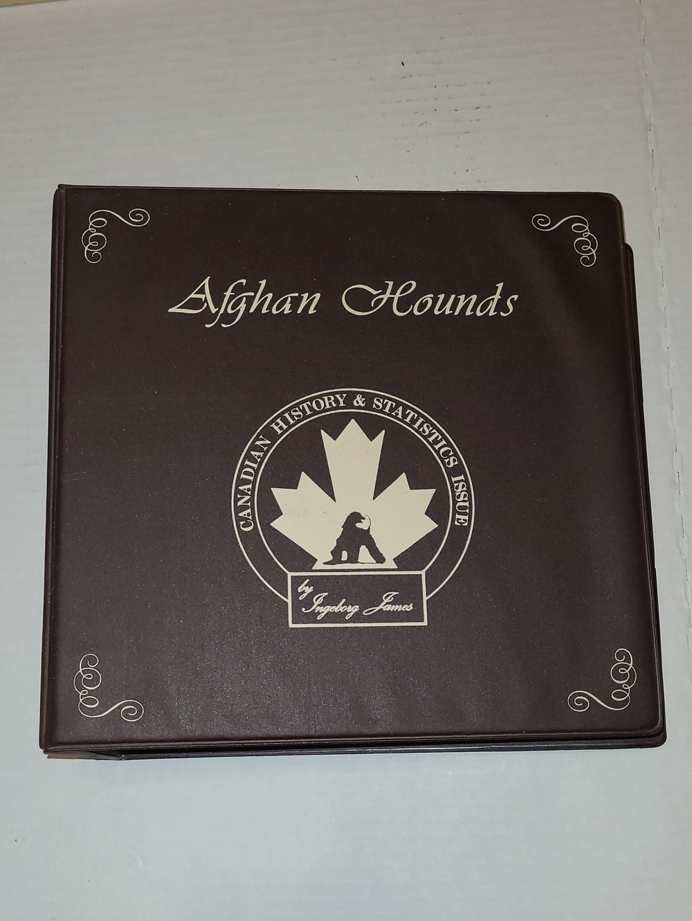 Afghan Hounds: Canadian History & Statistics Issue by Ingeborg James